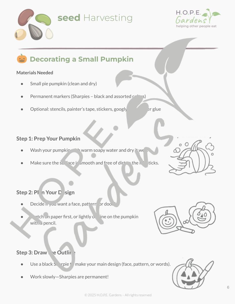 Seed Harvesting (Digital Download)