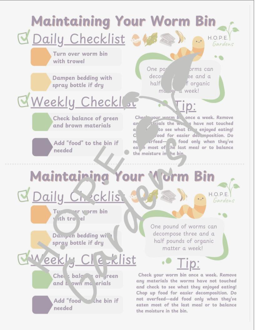 🪱 Worm Composting Lesson (Digital Download)