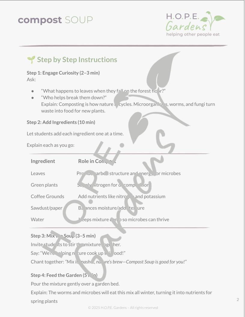 Winterizing Your Garden – Nature-Based Lesson + Slide Lesson (Digital Download)